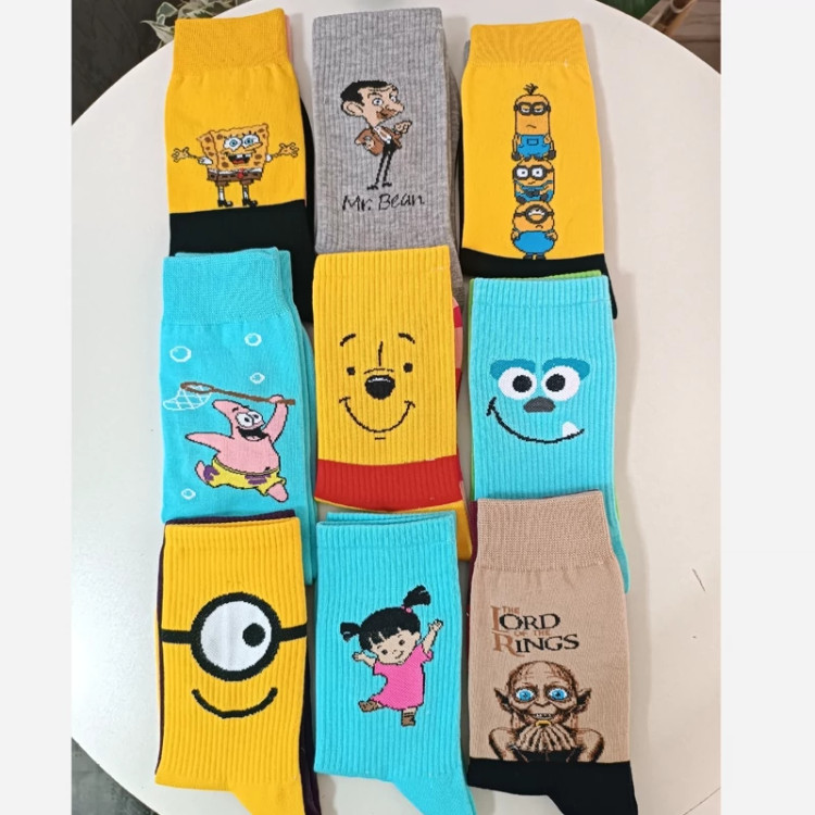 جوراب ساقدار طرحدار