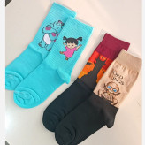 جوراب ساقدار طرحدار