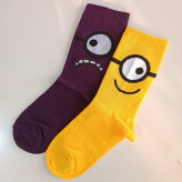 جوراب ساقدار طرحدار