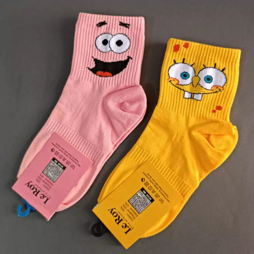 جوراب باب اسفنجی نیمساق