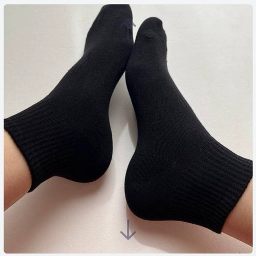 جوراب مشکی ساده