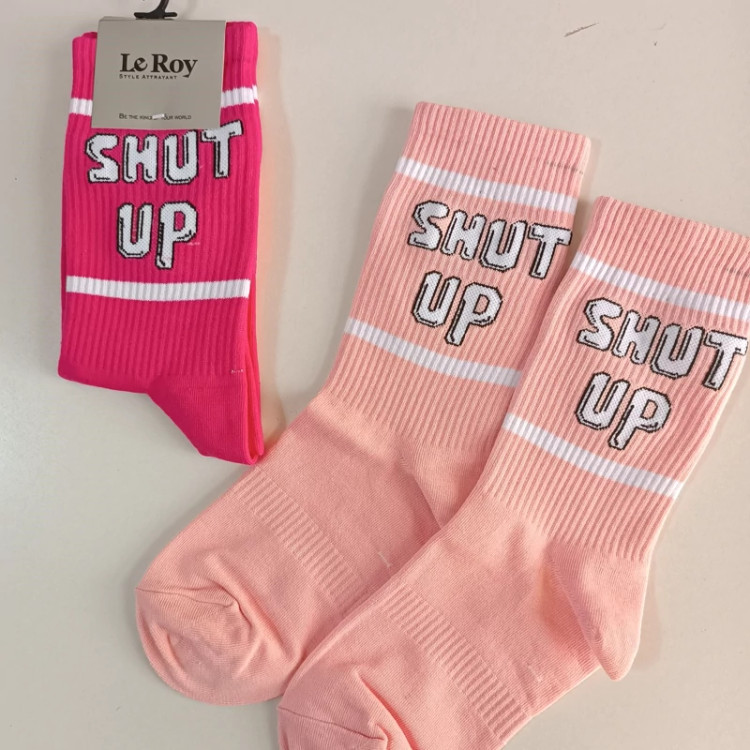 جوراب ساقدار نوشته دار