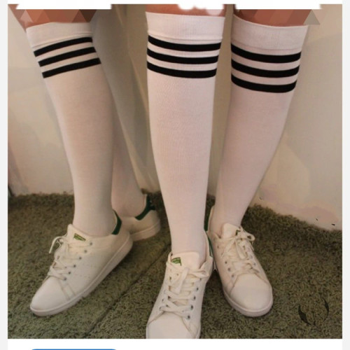 جوراب زیر زانو سفیذ