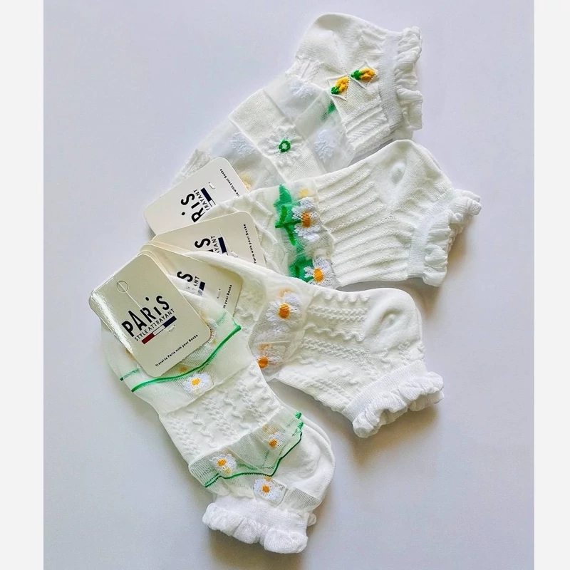 جوراب بابونه مچی